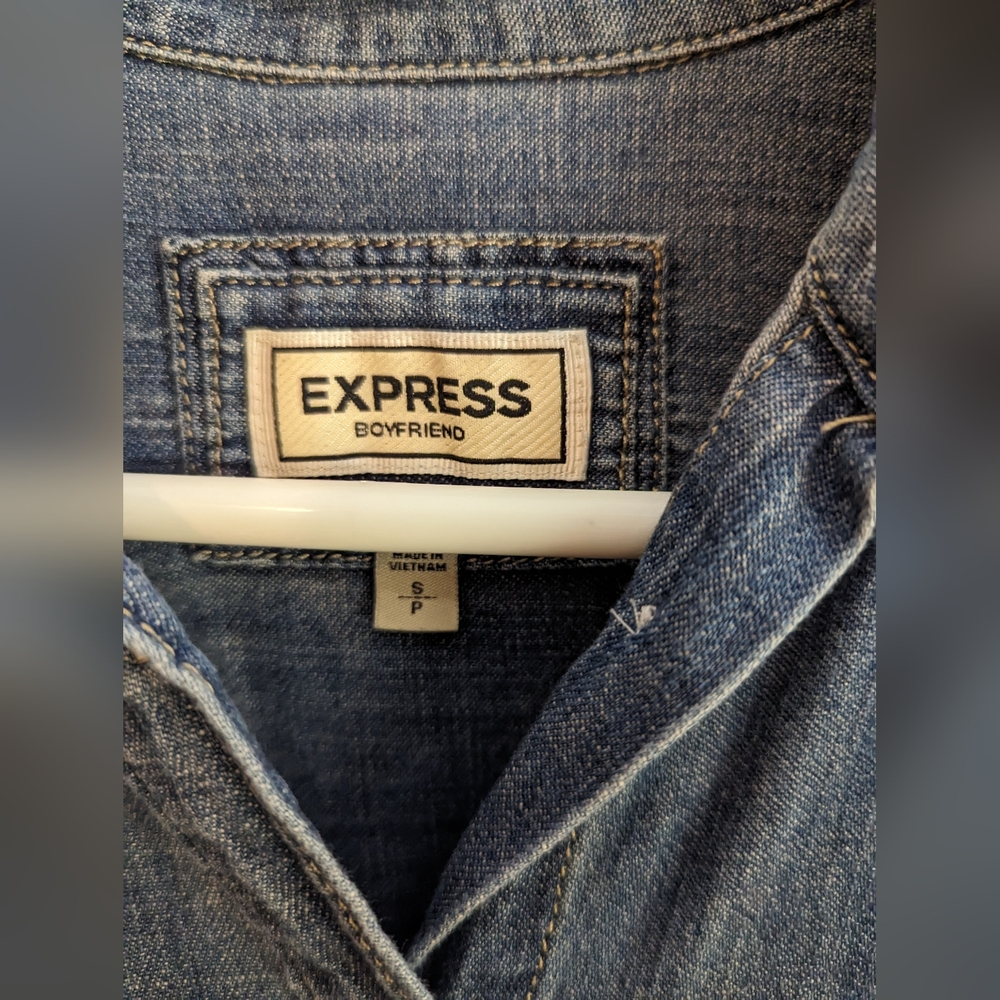 Chambray Button Up - Picture 2 of 5